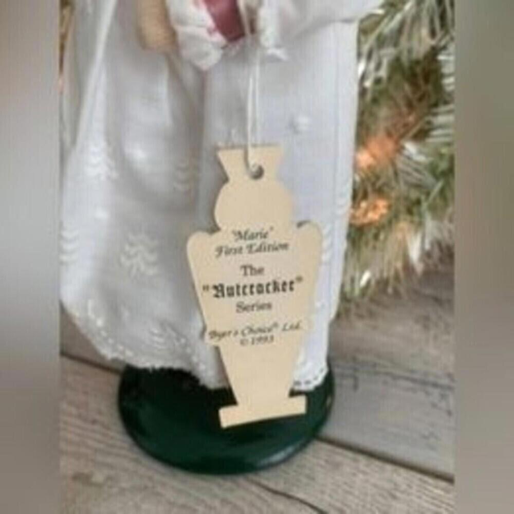 Retired Signed 1st Edition Byers’ Choice Caroler Marie The Nutcracker 1993 - Picture 2 of 5